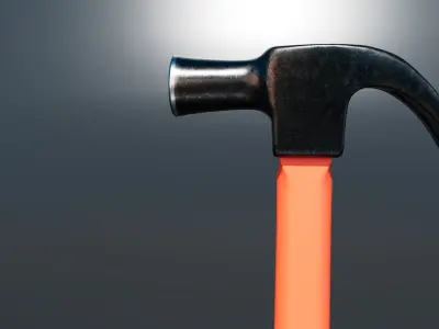 Hammer Free low-poly 3D model purchase