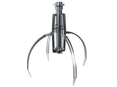 Metal Claw 26 with RIG 3D model