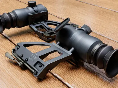 1P78 sight Low-poly 3D model