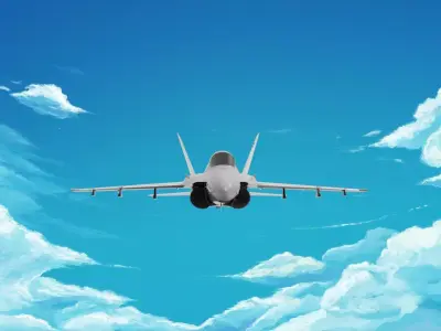 Northrop YF-17 3D print model
