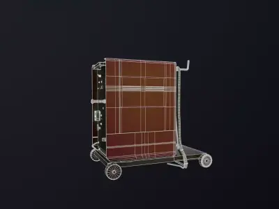 Welding mashine Low-poly 3D model