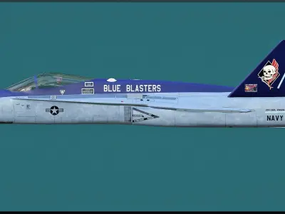 Aircraft F 18 Hornet Free 3D model