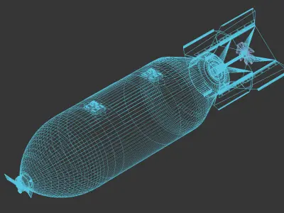 AN-M64-A1 3D model