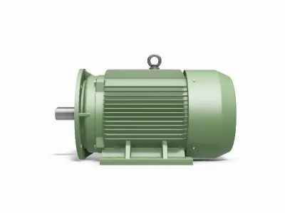 200L B35 Left IEC electric motor - 3D CAD model 3D model