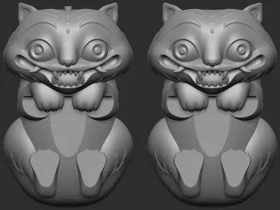 K Pop Demon Hunters Tiger Derpy Bird Sussie 3D print model