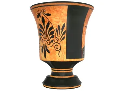 Pythagora Cup - Ancient Greek Pottery 3D model