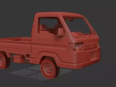 H Acty Truck Mk4 2012 3D print model