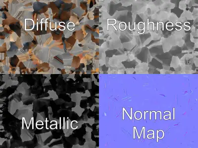 Weathered Rowboat with Oars model pack Low-poly 3D model