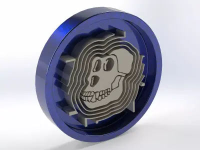 APE 3D Part STL and IGES 3D print model 3D print model