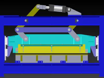 GUILLOTINEHYDRAULIC SHEAR Free 3D model
