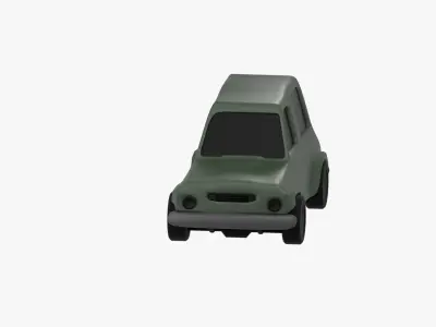 Military Car 3D Illustration 3D model by slabdsgn
