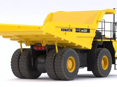 Komatsu HD325-8 Mechanical Truck 3D model