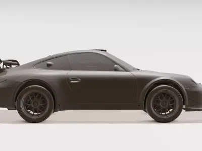 Zoomy Speedster Cute Cartoon 3D Printable Toy Car 3D print model