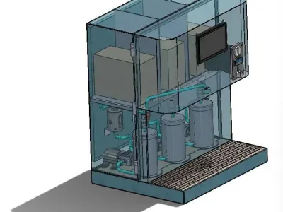 Liquid dispenser 3D model