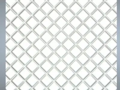 Yellow background diamond pattern 3d model 3D model