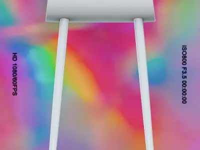 SAUCED Barstool 01 - Game Ready Low-poly 3D model