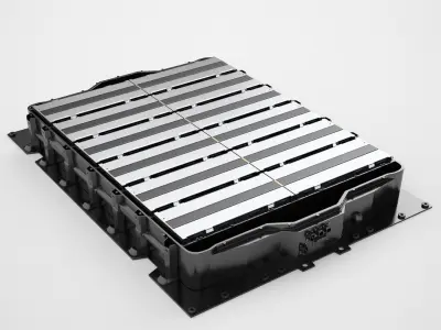 Electric Cars Battery Generic 01 3D model