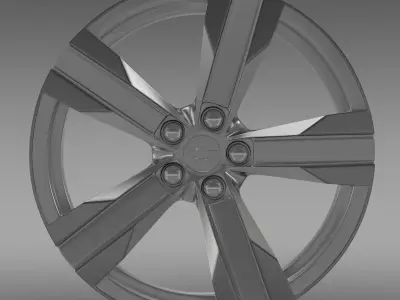 Chevrolet Camaro ZL1 2012 rim 3D model