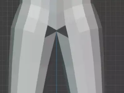 human male body Free 3D model
