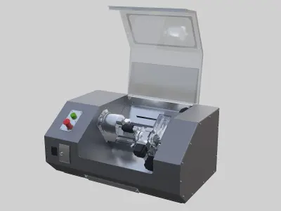 DIY CNC Lathe 3D model
