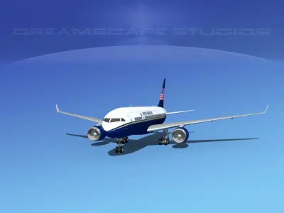 Boeing 787-8 North American Airlines 3D model