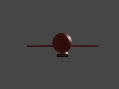 BGM-109 Tomahawk cruise missile 3D model