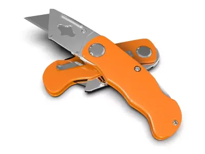 Folding Knife 3D model