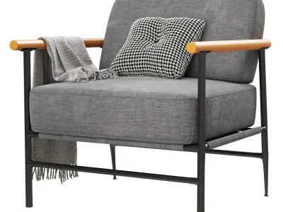 arbour-industrial-armchair 3D model