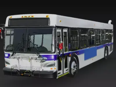 MTA New York City Bus 3D model