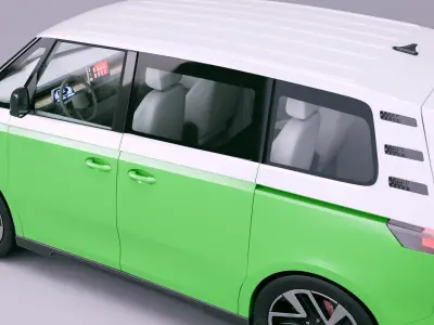 Volkswagen id buzz 3d 3D model