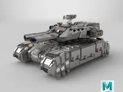  Fantastic Heavy Tank White 