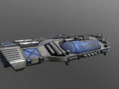 Cargo-Ship-Type-5 spaceship 3D model
