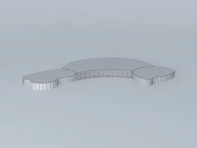 Sea Electrical Dam Concept by Rodrigo Sandoval Free 3D model