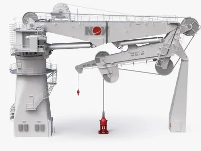 Great Ship Crane NOV 1 3D model