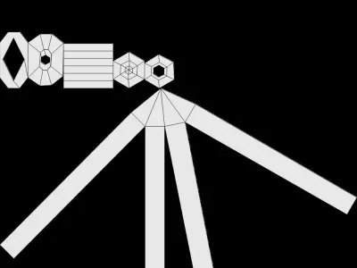 Low-Poly Roman Gladius Free low-poly 3D model