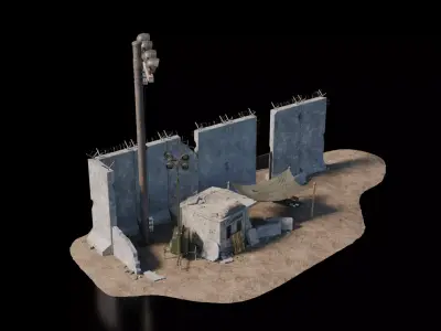 Warzone - Rebuilt Outpost 3D model