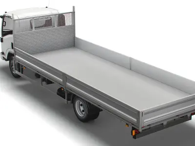 Chevrolet W3500 Rigid body truck 2021 3D model