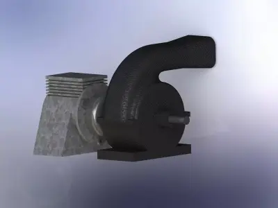 Blower assembly  Free 3D model