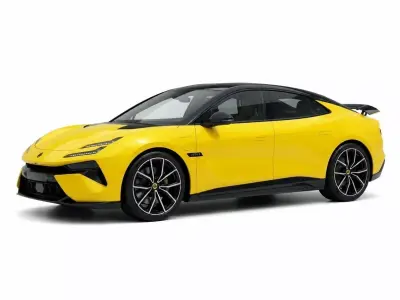 Electric Hyper Sedan Next Gen Performance 3D model