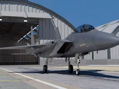 Mitsubishi F-15J 3D model