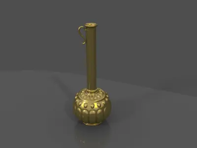 Ancient cups Low-poly 3D model