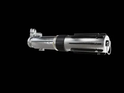 Lightsaber Core Animation  Blend Only Low-poly 3D model