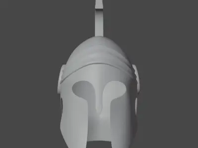 Spartan Helmet Free 3D model purchase