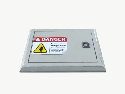 Panel Box 3D model