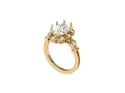 Wedding Ring  3D print model 469