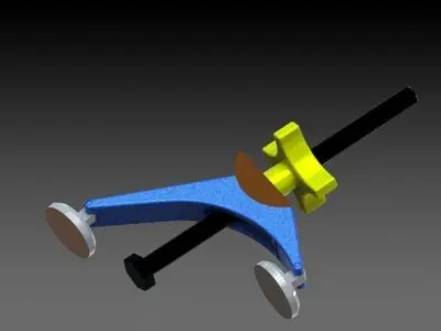 Pivot Clamp Free 3D model