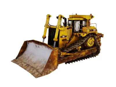 Bulldozer Construction Vehicle 3D model