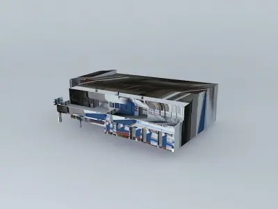 Maintenance Station Free 3D model