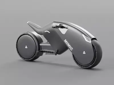 Electric Bike Mimic Free 3D model