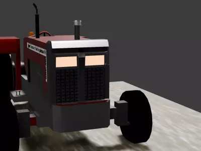 Tractor 3D MODEL and zip 3D model